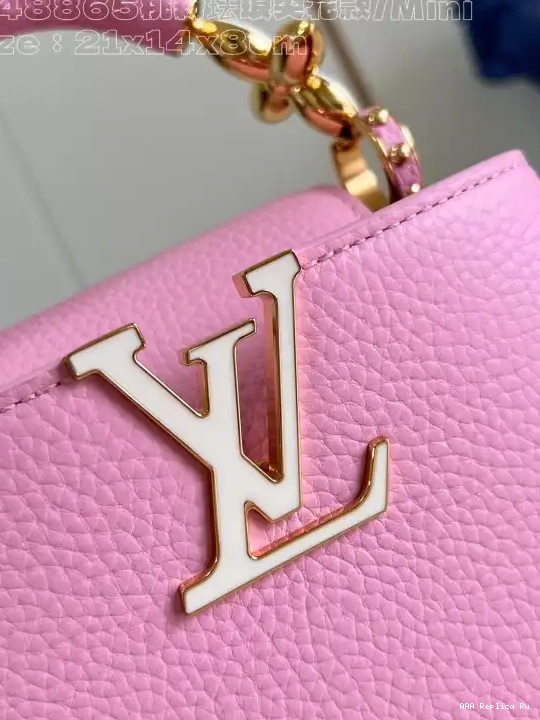 AAA Pruses Bags MINI-21*14*8CM LOUIS CAPUCINES VUITTON 0625